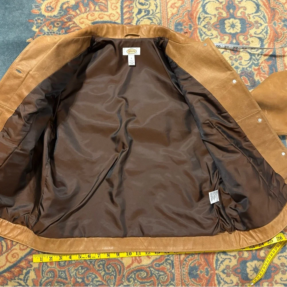 Talbots leather jacket size medium - Picture 7 of 10